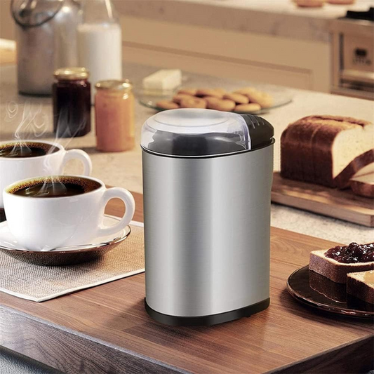 160W Stainless Steel Coffee Grinder