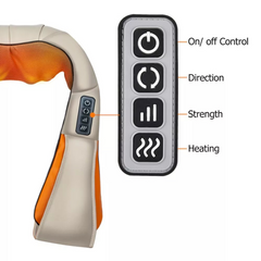 Electric Neck Kneading Massager with Arm Support