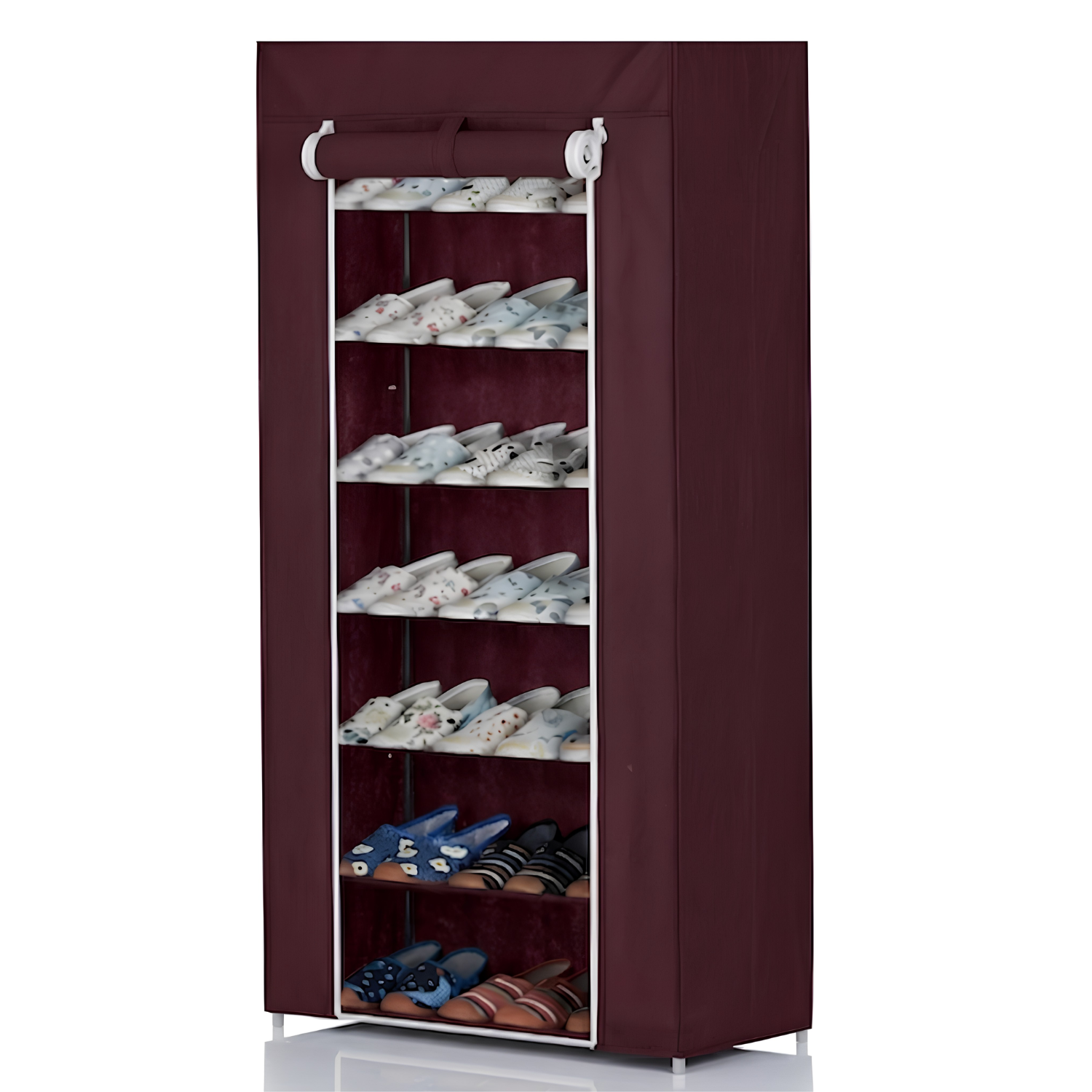 7 Layer Fabric Shoe Storage Rack