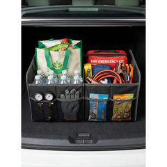 Green Lion 40L Foldable Dual Compartment Car Trunk Organizer Storage