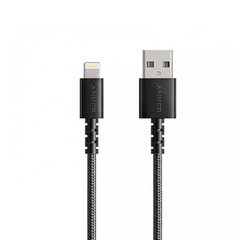 كابل USB-A إلى Lightning مضفر من النايلون من Anker PowerLine Select+