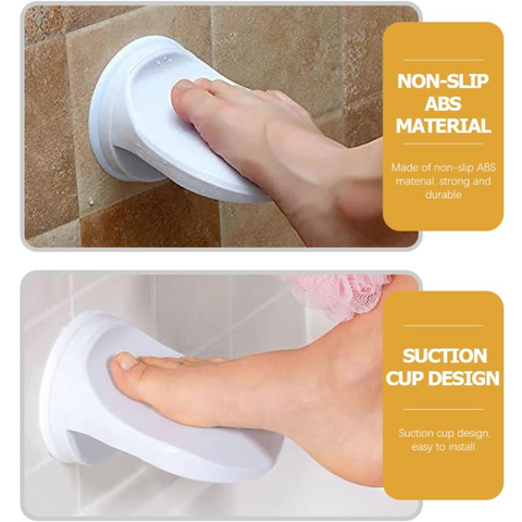 Suction Cup Shower Foot Pedal for Bathroom