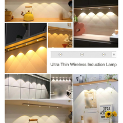 Ultra-slim 40cm USB COB LED Motion Sensor Wireless Light