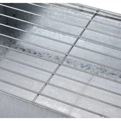 Stainless Steel BBQ Grill 77 x 26 x 15 cm