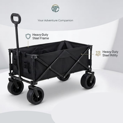 Heavy Duty Folding Wagon Trolley 150Kg Load Capacity SAHTA01