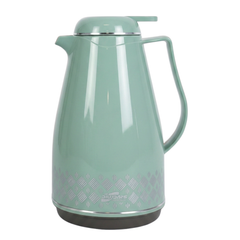 1 Liter Thermal Flask for Drinks White Beige