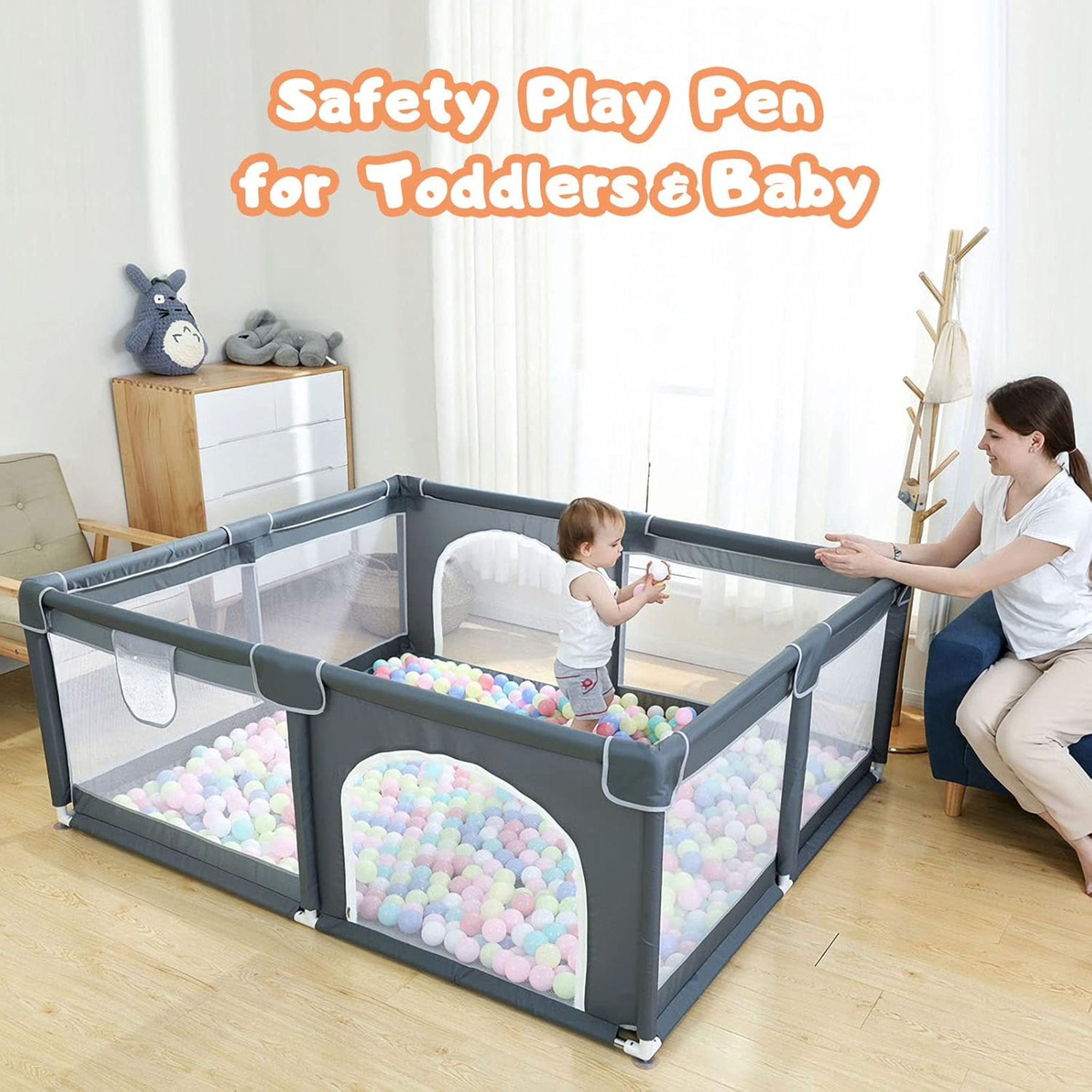 Playpen for Babies 180 x 200 cm