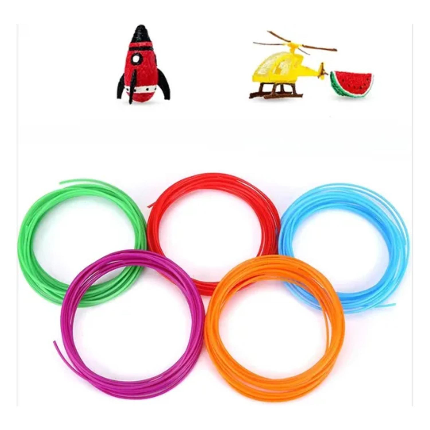 Refill Filaments for 3D Printing Pen