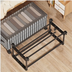 Under Bed Storage Box with Wheels and Lid for Home Organization Use