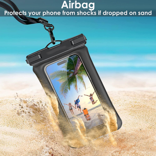 Underwater Mobile Bag with Lanyard, Waterproof Phone Pouch