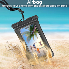 Underwater Mobile Bag with Lanyard, Waterproof Phone Pouch
