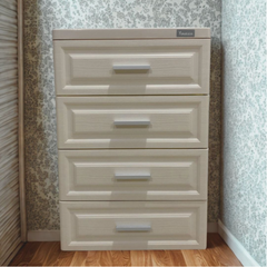 4 Drawers Plastic Storage Organizer Cabinet Shelf