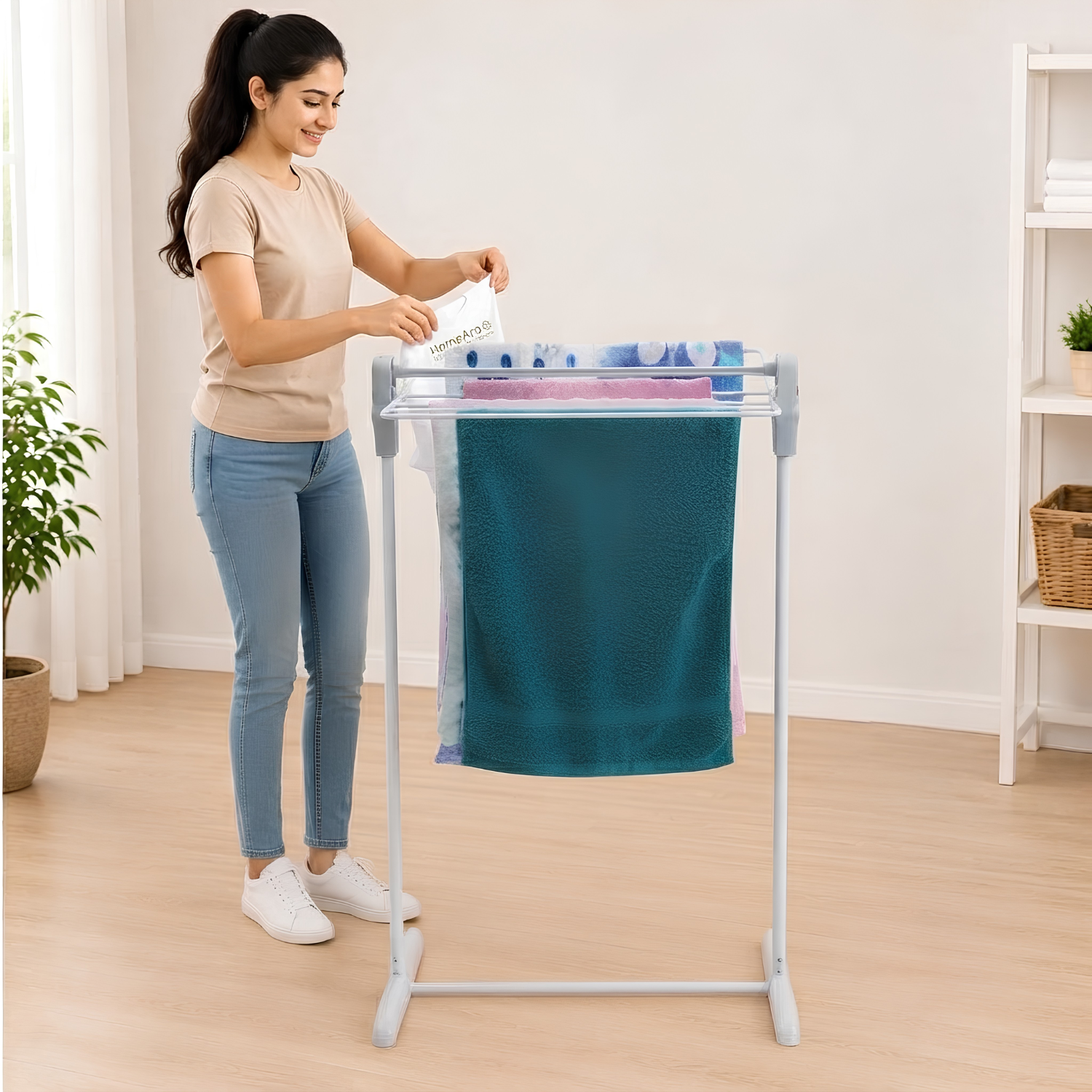 clothes drying rack