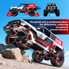 MJX Hyper Go 1:12 Scale 4WD Ford Bronco R Licensed Brushless RC Truck