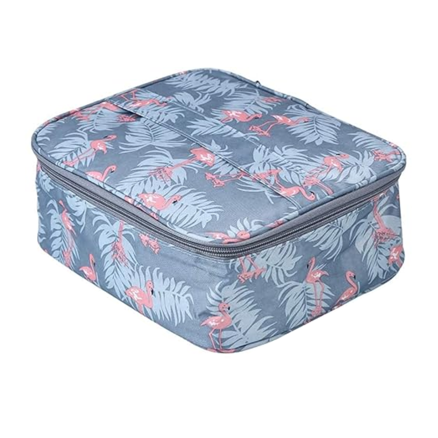 Women's Travel Cosmetics and Makeup Organizer Zipper Bag with Partitions Pattern 01