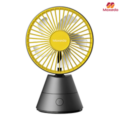 Moxedo Rechargeable Desktop Mini Portable Fan Black