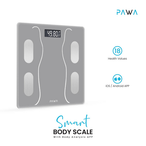 PAWA Smart Body Weighing Scale with Analysis App