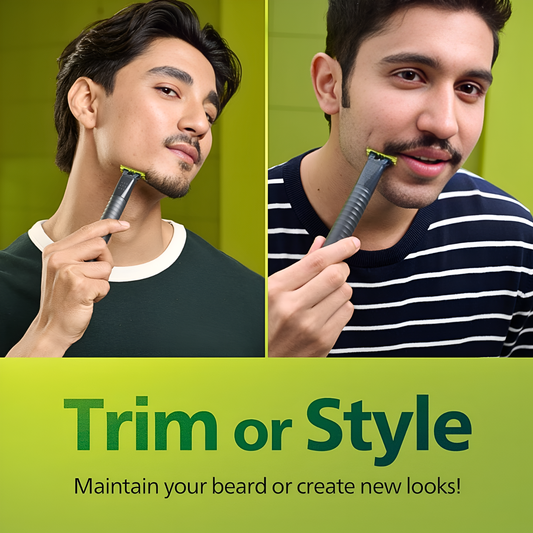 Philips OneBlade QP1424/10, Hybrid Beard Trimmer and Shaver