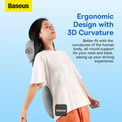 Baseus ComfortRide Series Ergonomic Memory Foam Car Headrest Pillow