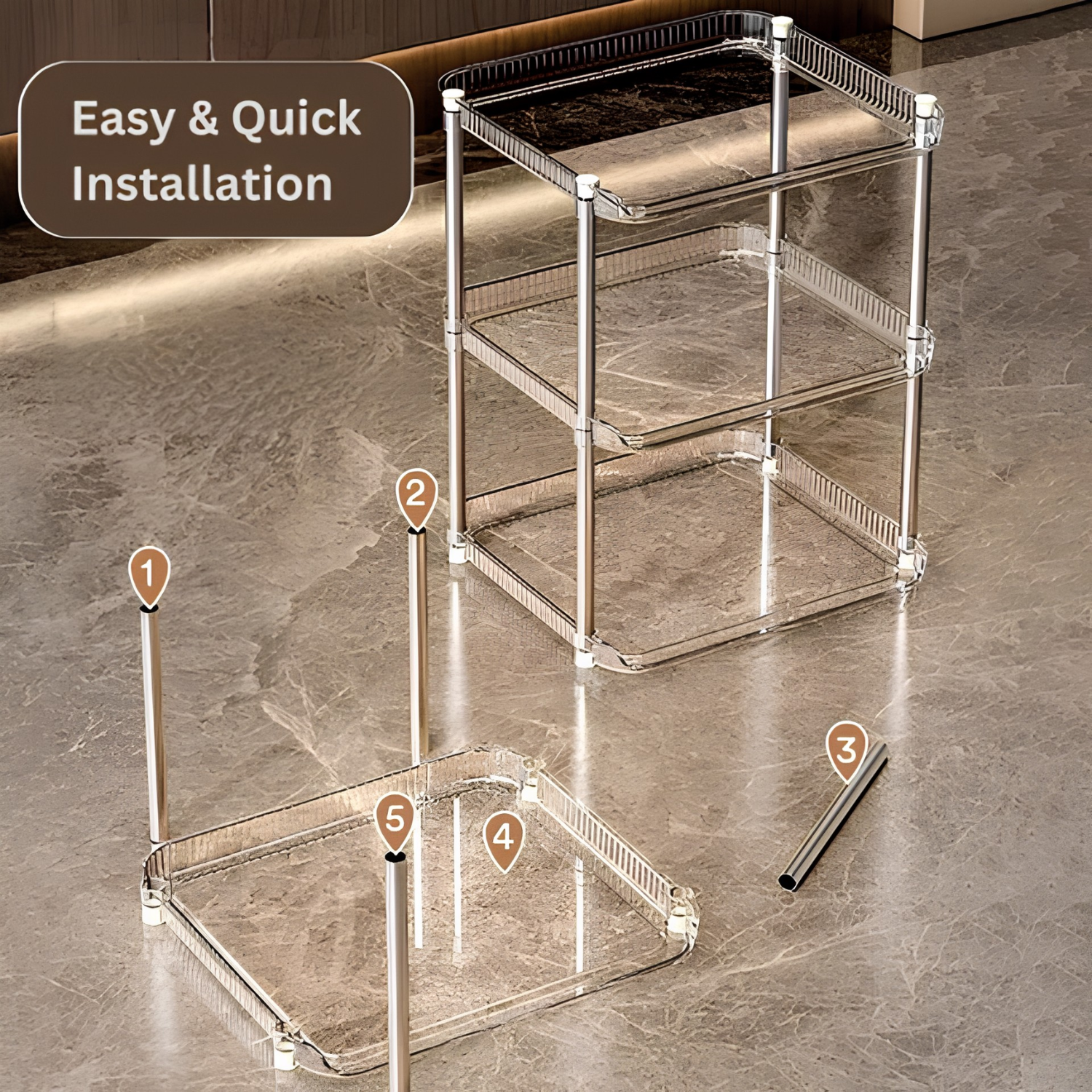 Multi Layer, Multi Function, Storage Rack