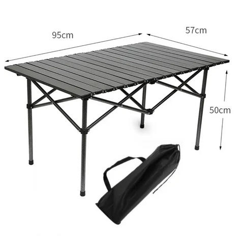 Folding Roll Up Lightweight Outdoor Camping Table