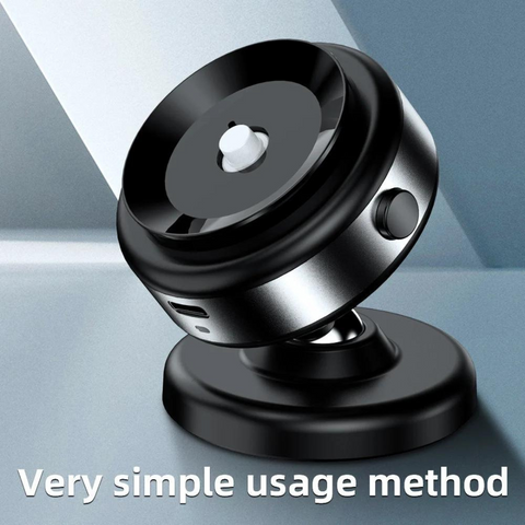 360° Rotatable Vacuum Suction Car Magnetic Mobile Phone Holder