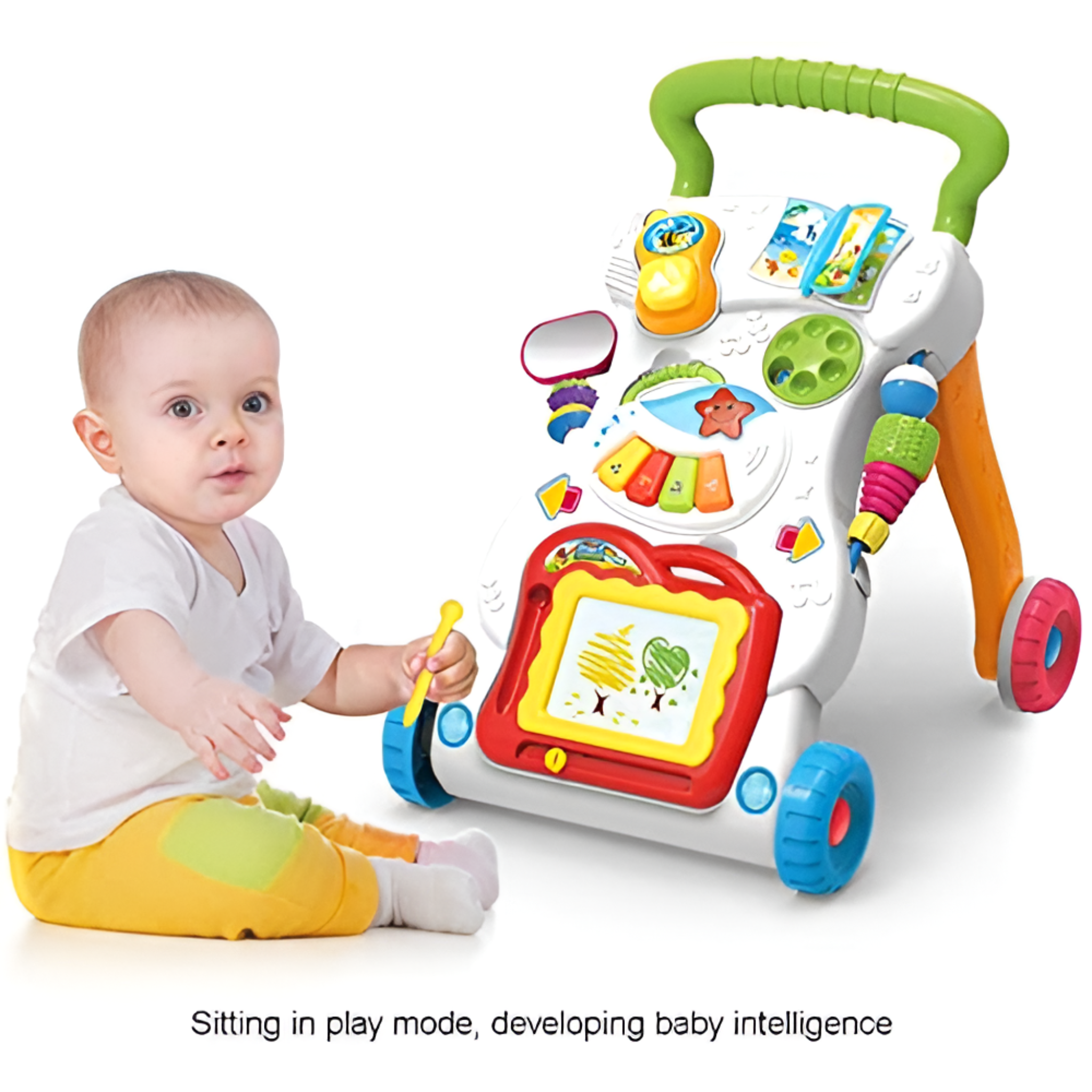 Music Baby Walker with Interactive Toys