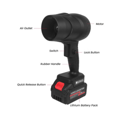 Admos AY-508 Rechargeable Violent Turbo Air Blower Fan