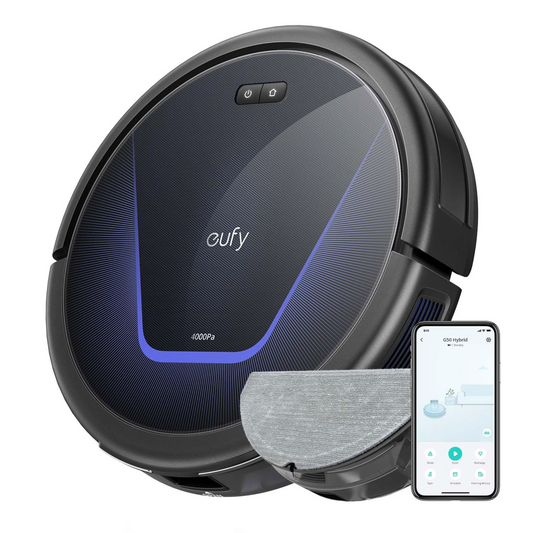 Eufy G50 Hybrid Smart Robot Vacuum Cleaner - Black T2212V11 UK
