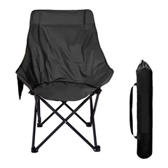 Oversize Outdoor Folding Camping Moon Chair