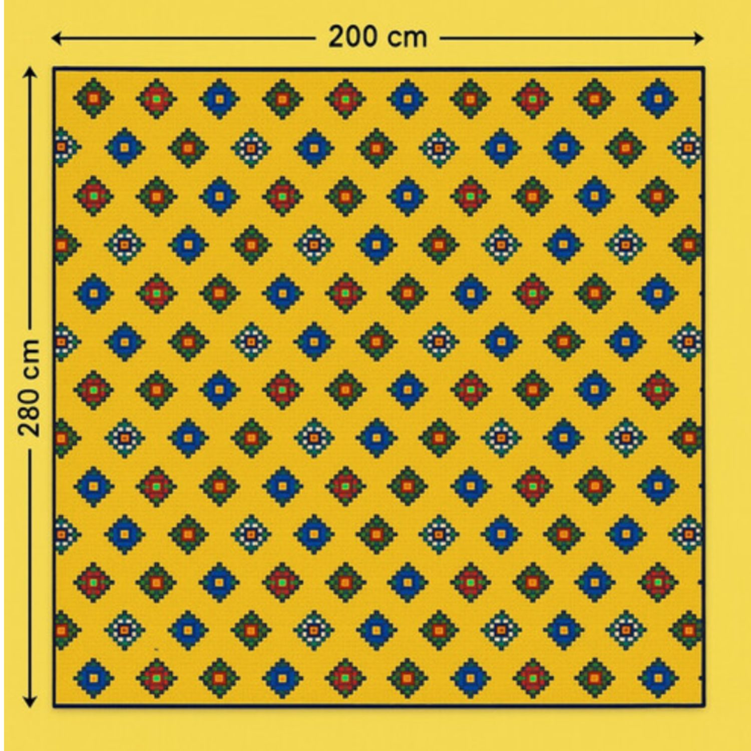 Folding Outdoor Camping and Picnic Mat 280 x 200 CM