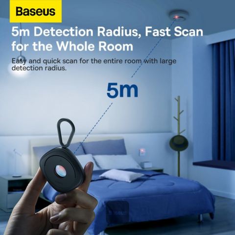 Hidden Camera Detector - Baseus Heyo Privacy Protection Device, Travel Hotel Spy Camera Finder