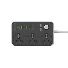 LDNIO SC3604 2500W Power Socket with 3 Outlets Universal Power Strip