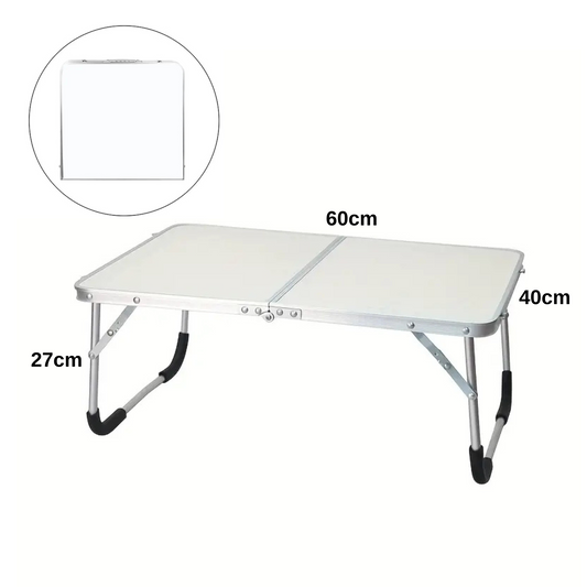 Mini Folding Aluminium Table for Outdoor, Picnic, Camping, Beach, Backyard