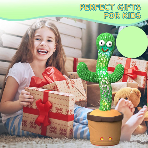 Dancing Cactus Toy - Kids Funny Talking Cactus