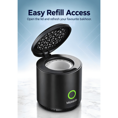 Moxedo MX-EBB03 Portable Bakhoor Burner, 22W Rechargeable Electric Incense Burner
