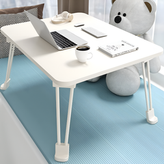 Simple Folding Laptop Table, Portable Study Desk for Bed, Sofa, Reading and Work