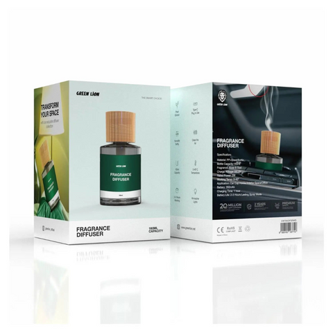 Green Lion Car Fragrance Air Diffuser & Fragrance Options