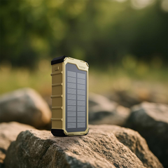Powerology Solara Solar Power Bank with Tripod Flashlight