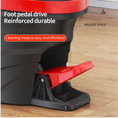 360° Spin Magic Mop with Self Wringing Bucket