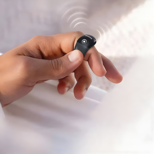 Green Lion Smart Zikr Ring with OLED Display