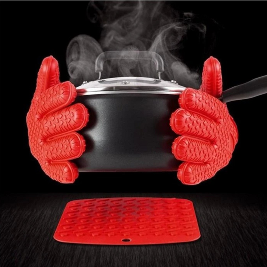 Heat Resistant Non-stick Silicone Gloves