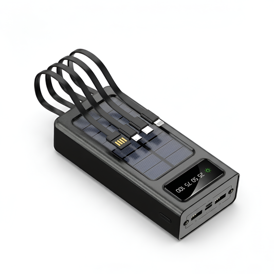 Al Jazira 20000mAh Solar Power Bank with 45W Fast Charging