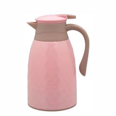 1 Liter Thermal Vacuum Flask with Handle Pink