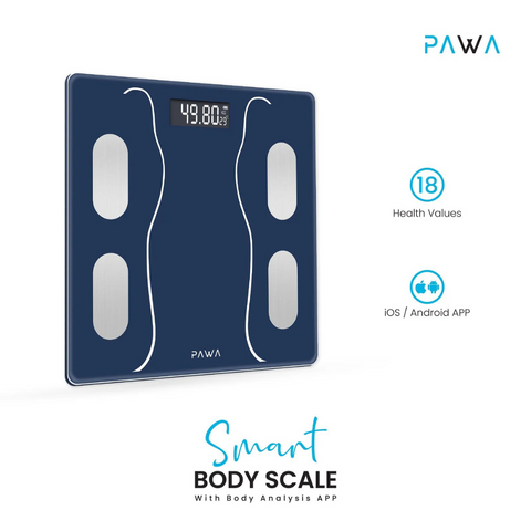 PAWA Smart Body Weighing Scale with Analysis App