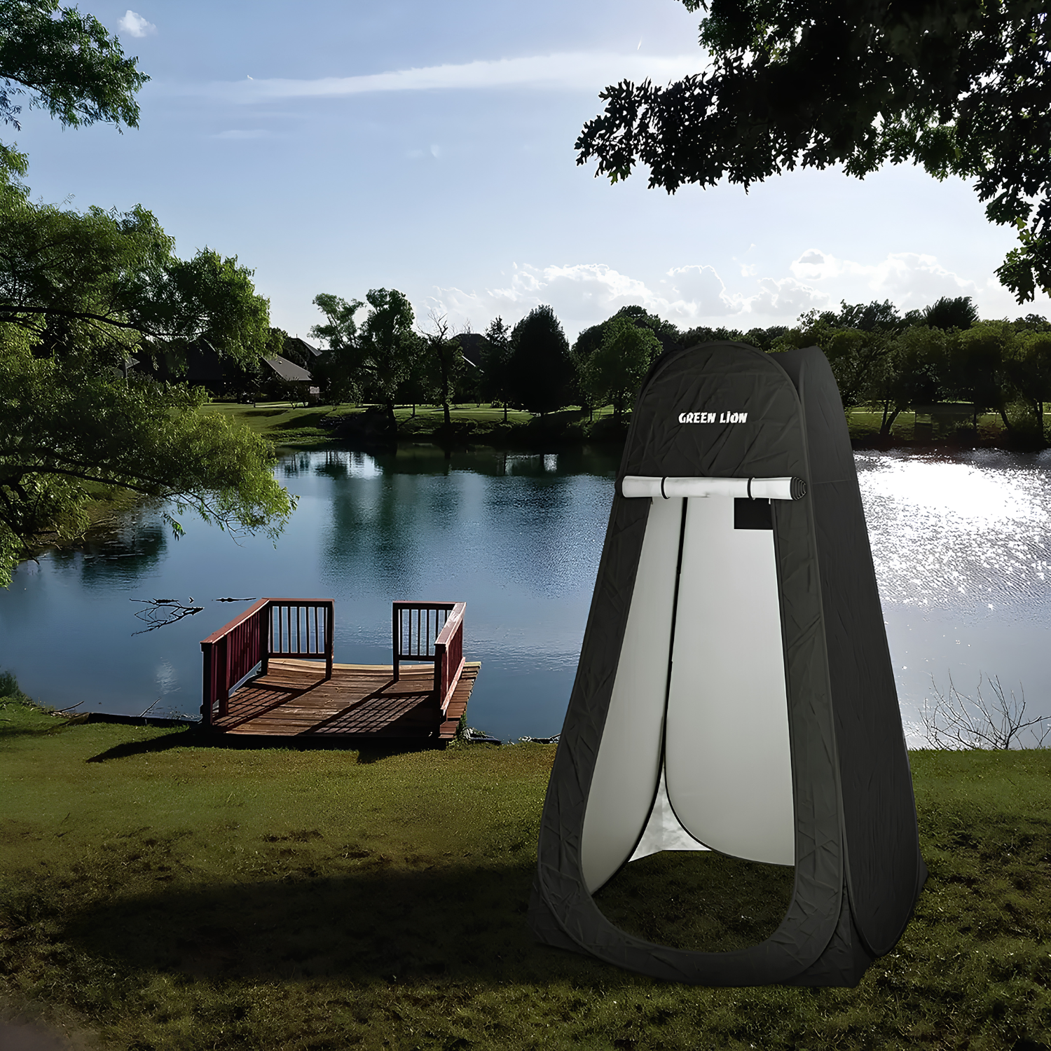 Green Lion Instant Pop Up Privacy Tent for Beach and Outdoor Camping