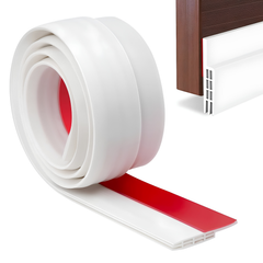 Self Adhesive Door Bottom Seal Strip White
