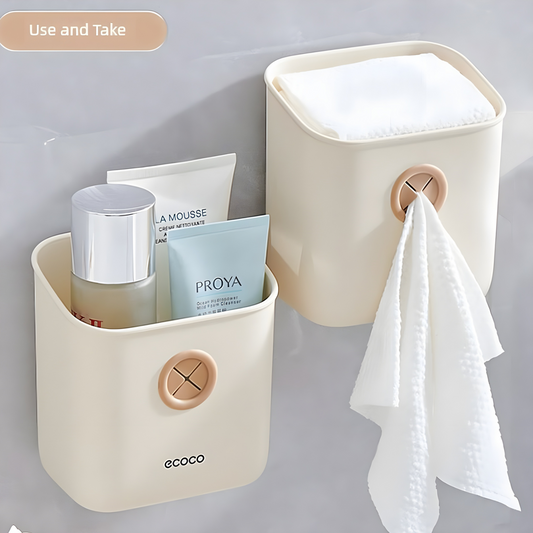 Ecoco Wall Mounted Storage Organizer Box