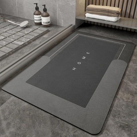 Super Absorbent Quick Drying Non-slip Bathroom Floor Mat [Rectangular 50x80 CM]