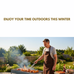 Stainless Steel BBQ Grill 77 x 26 x 15 cm